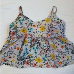 Floral Swim Top